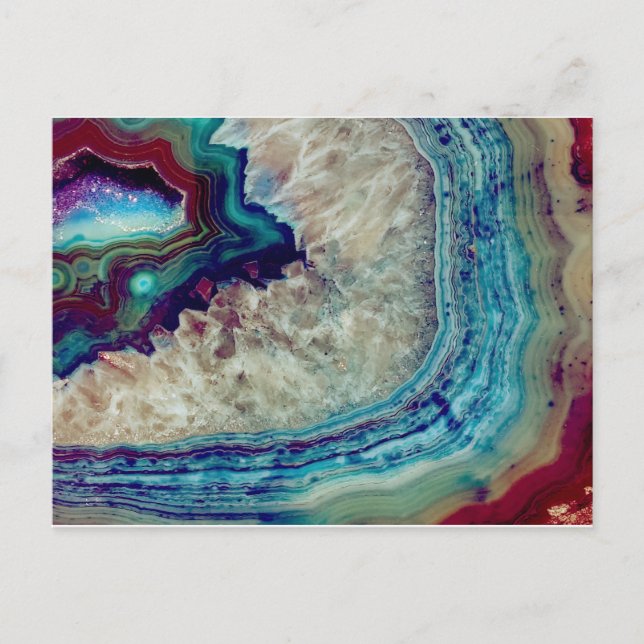Postal Agate multicolor (Anverso)