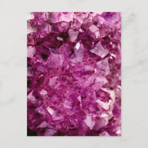 Postal Agate Purple Crystal