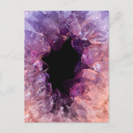 Postal Agate Purple Crystal