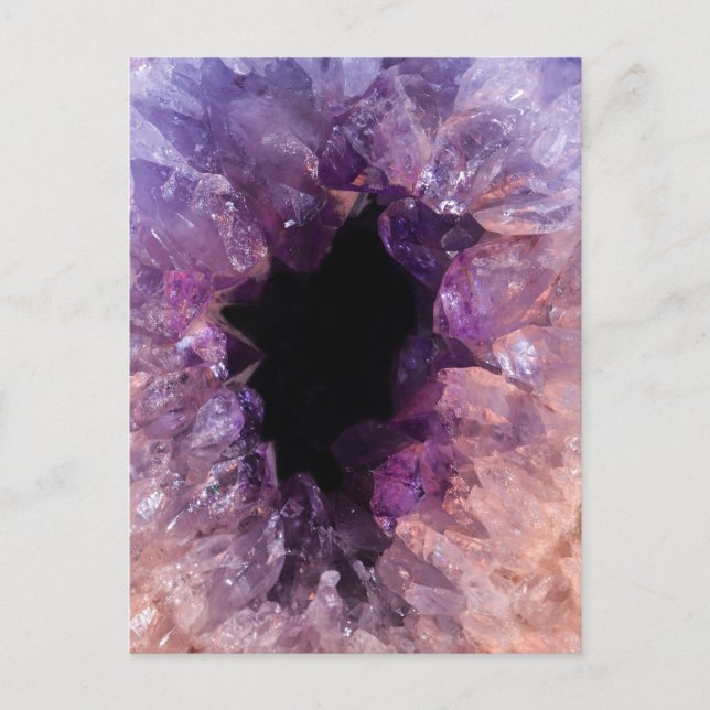 Postal Agate Purple Crystal (Anverso)