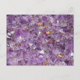 Postal Agate Purple Crystal