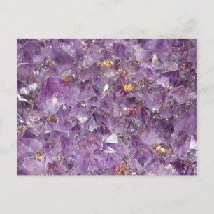 Postal Agate Purple Crystal