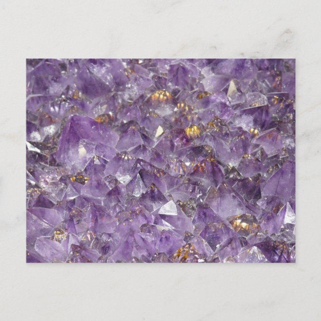 Postal Agate Purple Crystal (Anverso)