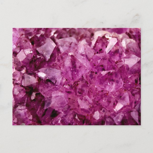 Postal Agate Purple Crystal (Anverso)