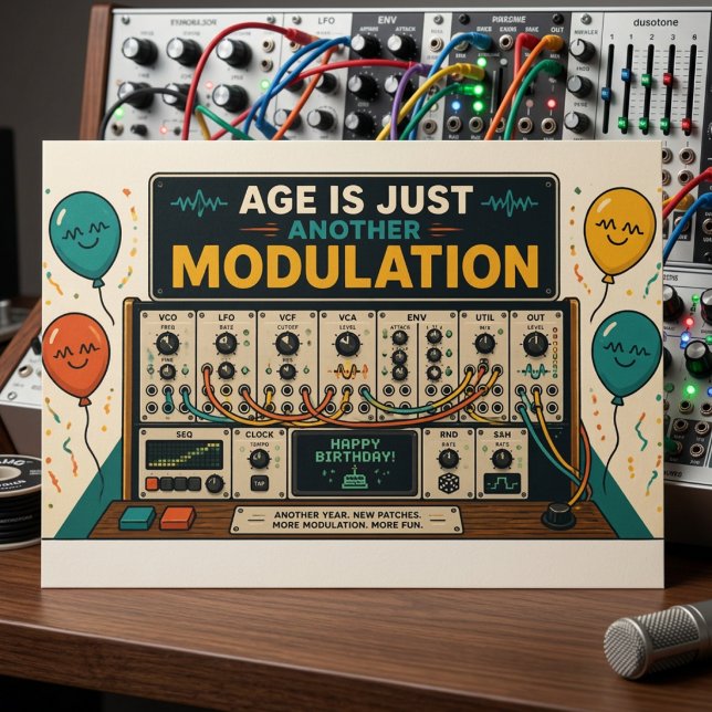 Postal Age Is Just Another Modulation! 🎛️🎂 (Subido por el creador)