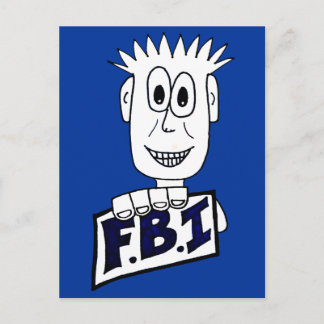 Postal Agente del FBI personalizado