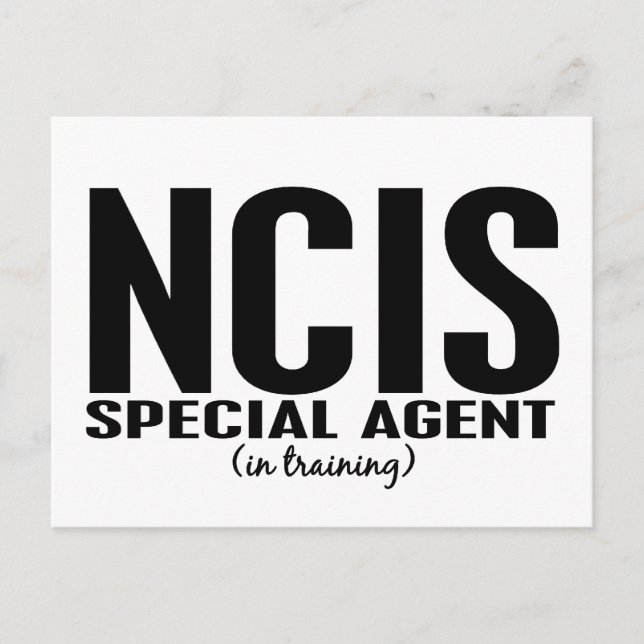 Postal Agente especial de NCIS en el entrenamiento 1 (Anverso)