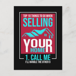 Postal Agente inmobiliario Funny Estate