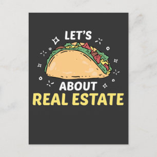 Postal Agente inmobiliario Taco Property Broker Foodie