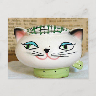 Postal Agitador Adorable de Sal Gata de 1958