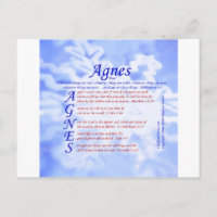 Agnes Acrostic