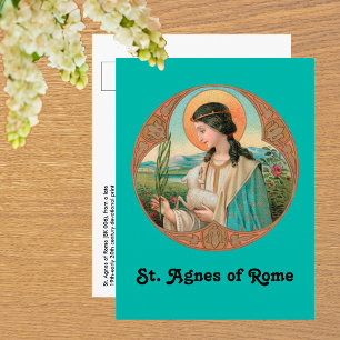 Postal Agnes de Roma (BK 006)