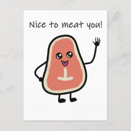 Postal Agradable carne que postas cruzar