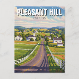 Postal Agradable Hill Shaker Village Kentucky Travel