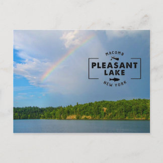 Postal Agradable posta del Lago Arcoiris
