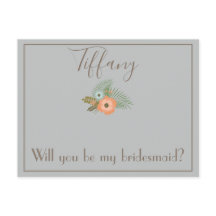 Agradable serás mi dama de honor florida