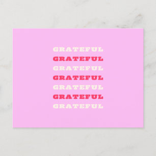 Postal Agradecido, Agradecido, Cita de gratitud, Rosa, Fi