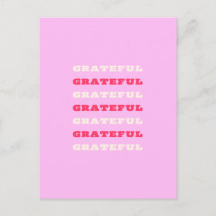Postal Agradecido, Agradecido, Cita de gratitud, Rosa, Fi