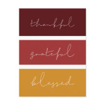 Agradecidos agradecimientos al moderno Día de Acci