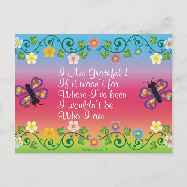 Postal Agradecimiento (Anverso)