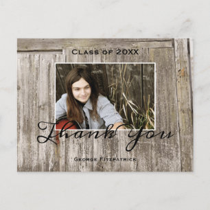 Postal Agradecimiento de graduación de secundaria de made