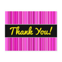 Agradecimientos + Magenta delgada y patrón de fran