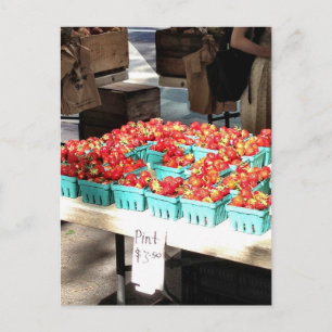 Postal Agricultores de Greenmarket de Nueva York comercia