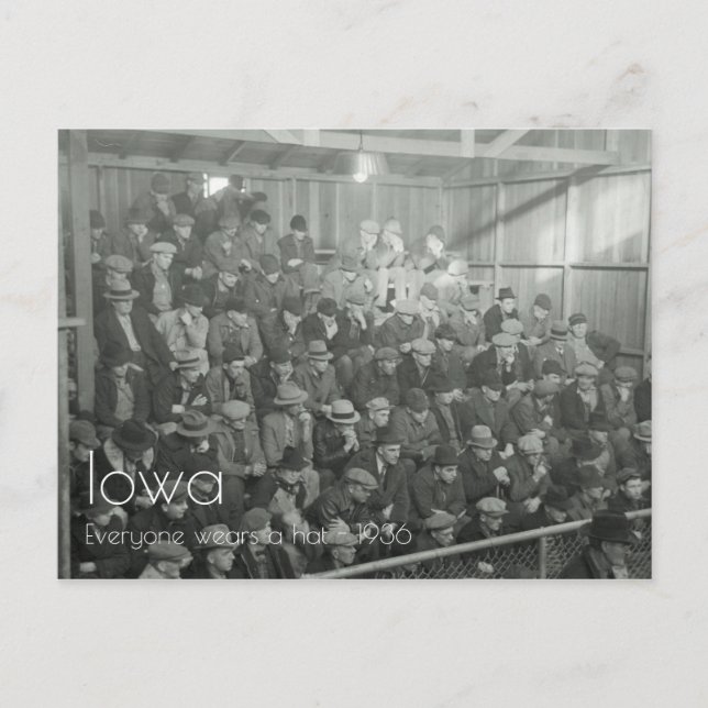 Postal Agricultores En La Galería (Anverso)