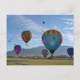 Postal Agrupación de globos