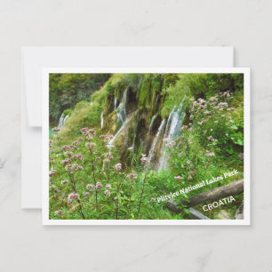 POSTAL AGUA, AGUA EN TODAS PARTES/PLITVICE LAGOS PA NACIO