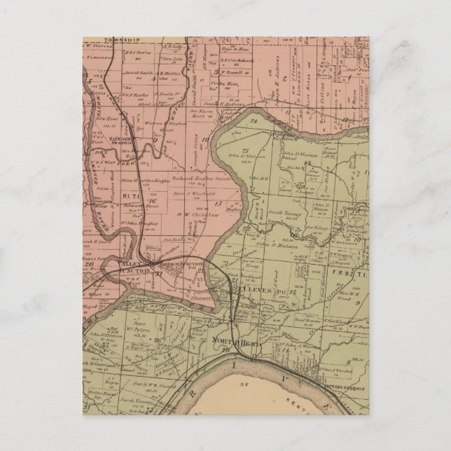 Postal Agua blanca, Miami (Anverso)