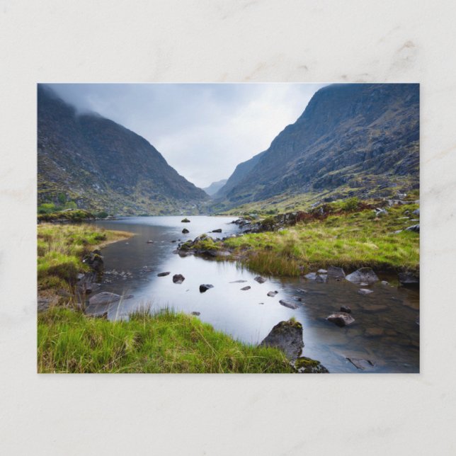 Postal Agua | Brecha del condado de Dunloe Kerry Ireland (Anverso)