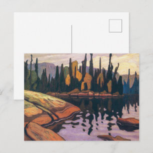 Postal Agua Brillante Lawren Harris