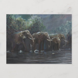 Postal Agua de bienvenida 1990