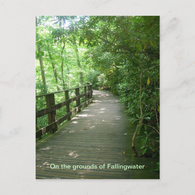 Postal Agua de caída (Anverso)