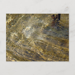 Postal Agua de la fuente dorada