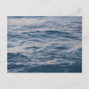 Postal Agua de mar en primer plano