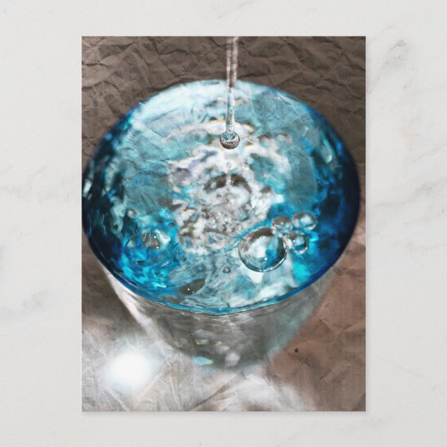 Postal agua de papel (Anverso)