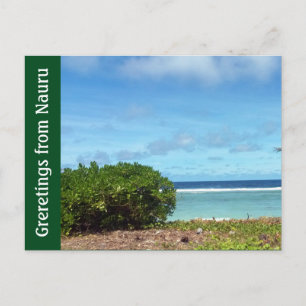 Postal agua de saludo de nauru