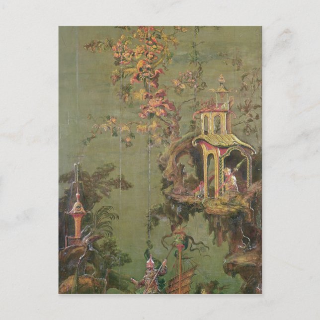 Postal Agua, de una serie de paneles que representan (Anverso)