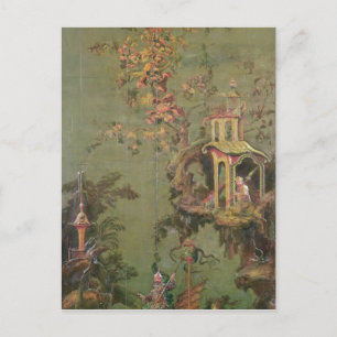 Postal Agua, de una serie de paneles que representan