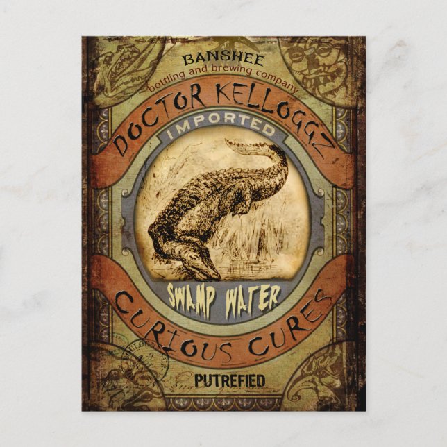 Postal Agua del pantano (Anverso)