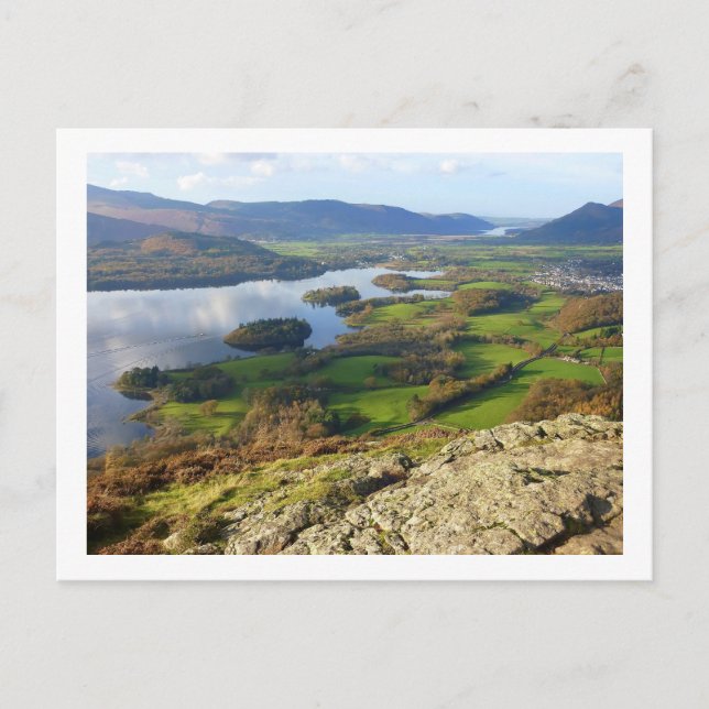 Postal Agua derwent de Walla Crag (Anverso)