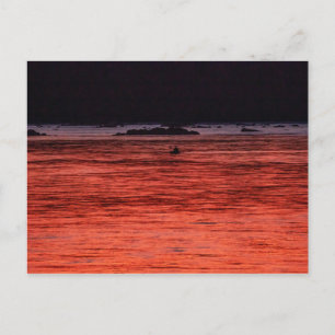 Postal Agua en llamas
