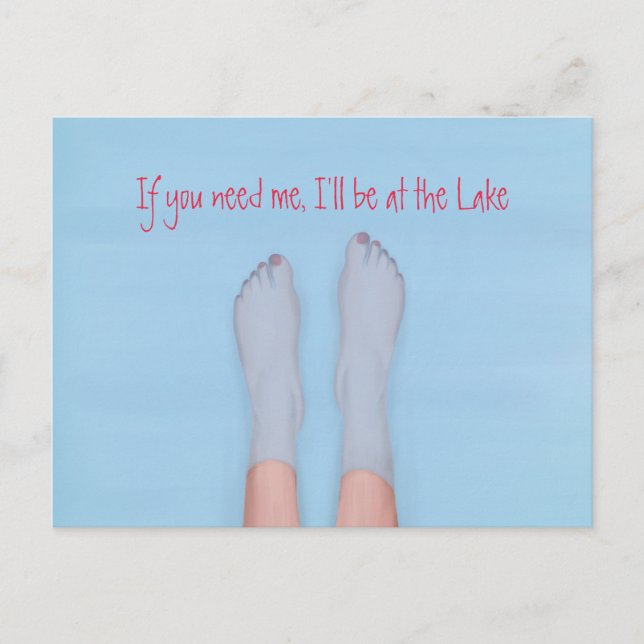 Postal Agua estilizada y fina, de aguas crudas y brillant (Anverso)