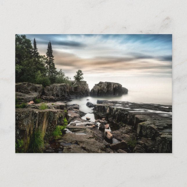 Postal Agua | Lago Superior Gran Marais, Minnesota (Anverso)