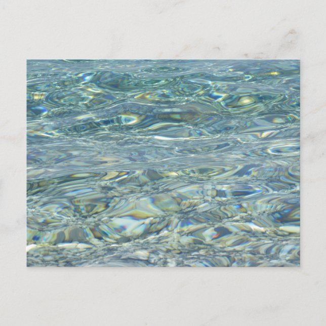 Postal Agua limpia (Anverso)