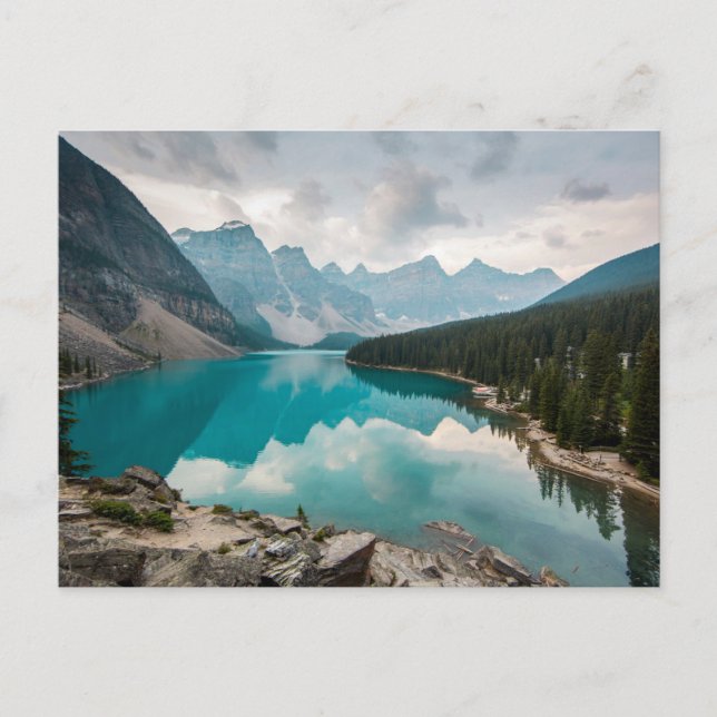 Postal Agua | Moraine Lake Alberta Canadá (Anverso)