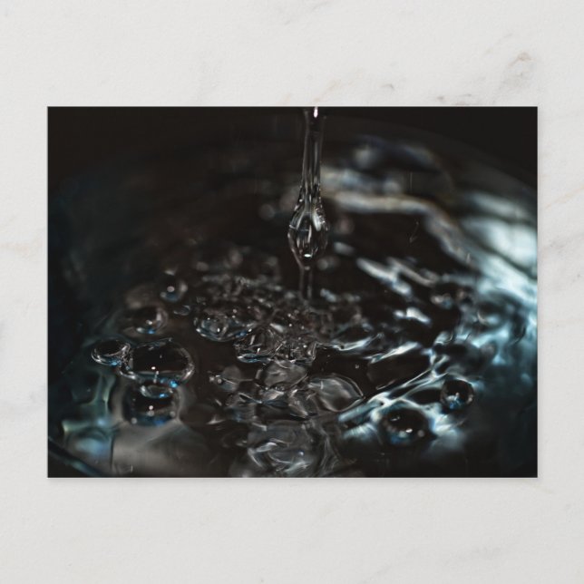 Postal Agua negra (Anverso)