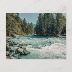 Postal Agua Río Kuala, Montañas Altai